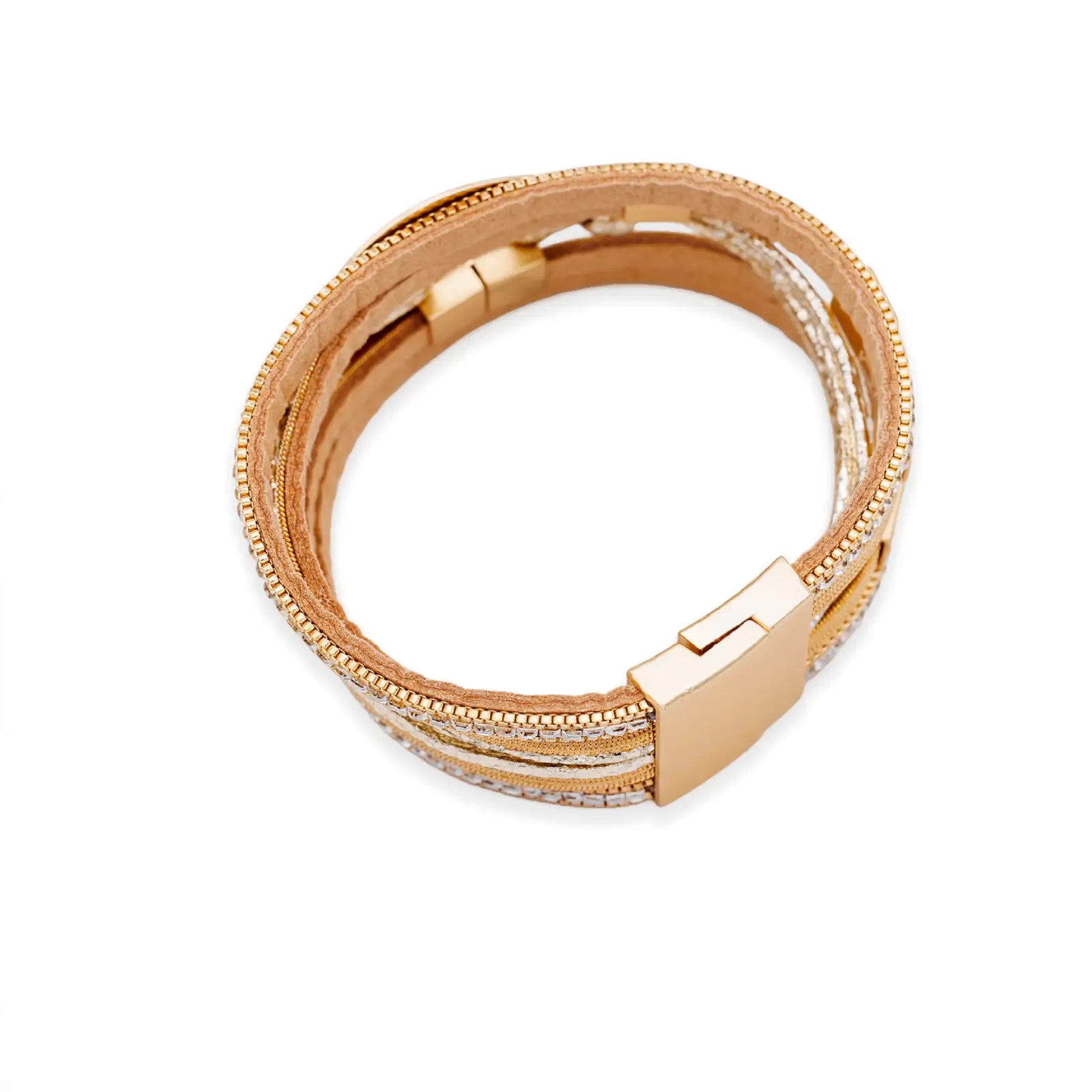 Armband goldfarben mit Magnetverschluss