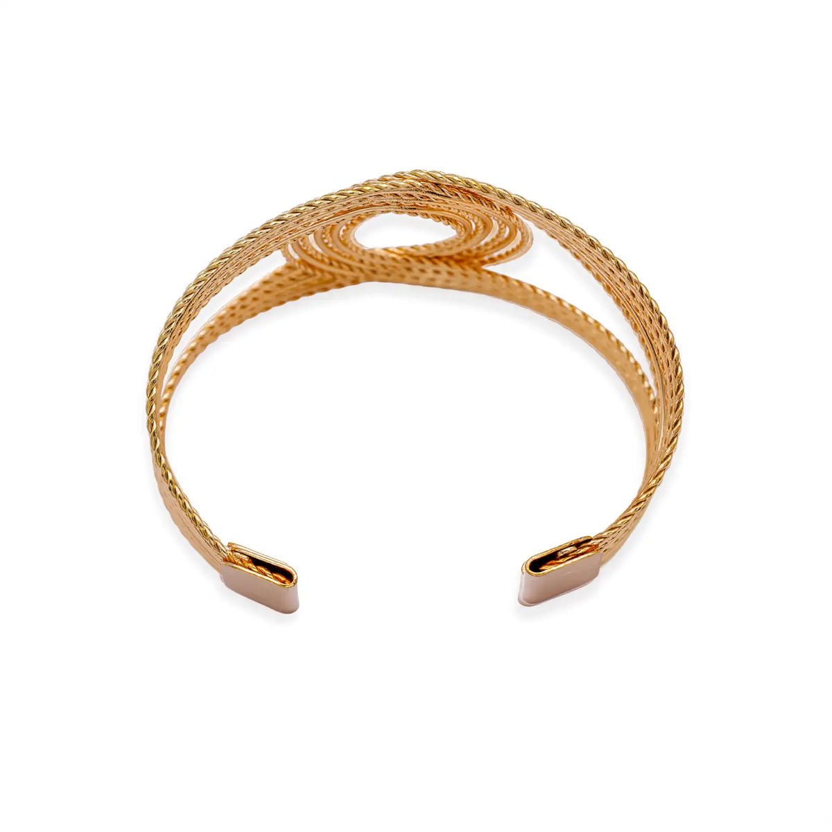 Offener Armreif goldfarben
