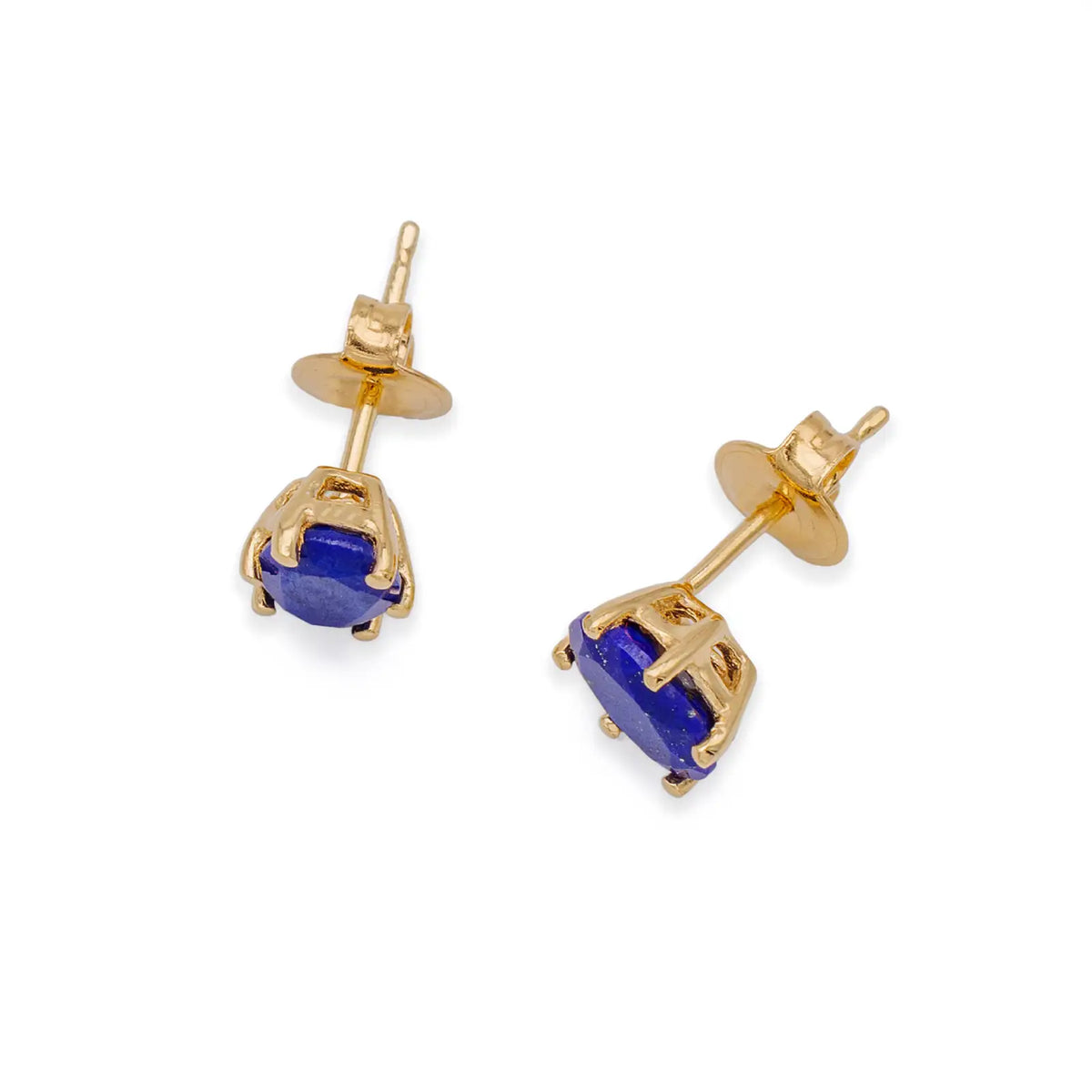 Ohrstecker mit Lapis Lazuli